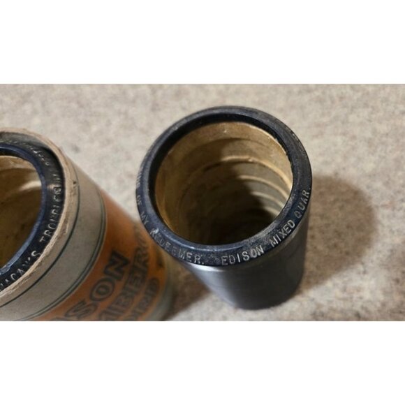 lot of 7 Vtg Edison Cylinder Records Blue Amberol 1901, +158, 4082, 3630, 2029 - Picture 3 of 12